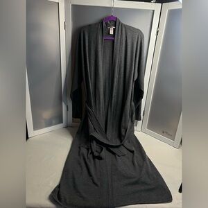 Victoria secret gray robe L
